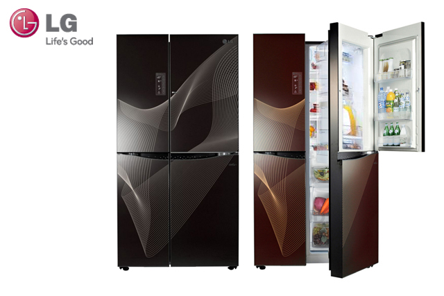 Первый холодильник LG с двойной дверцей Door-in-Door