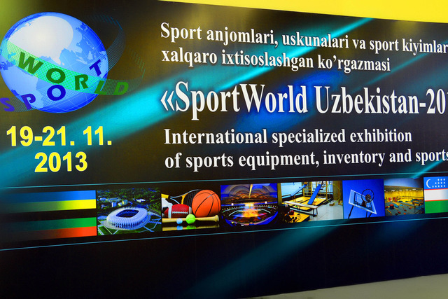 Toshkentda «SportWorld Uzbekistan — 2013» xalqaro ko‘rgazmasi boshlandi