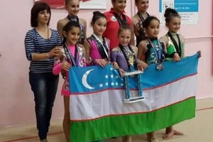 Yosh gimnastikachi AQShda uchta medalga sazovor bo‘ldi