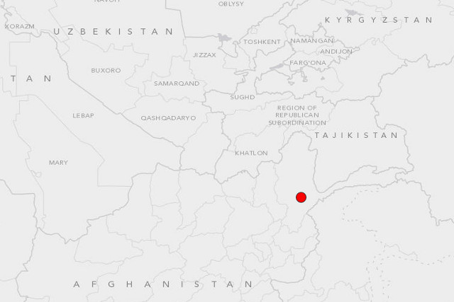 Карта: earthquake.usgs.gov