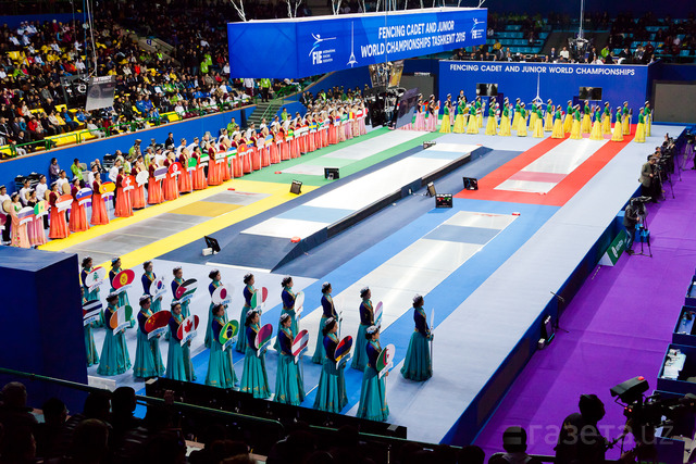 Фото: Стартовал чемпионат мира по фехтованию