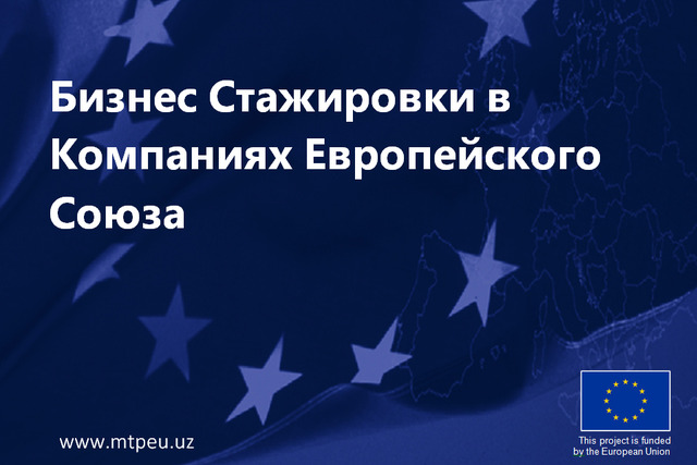 Продлен прием заявок на участие в программе стажировок в компаниях Евросоюза