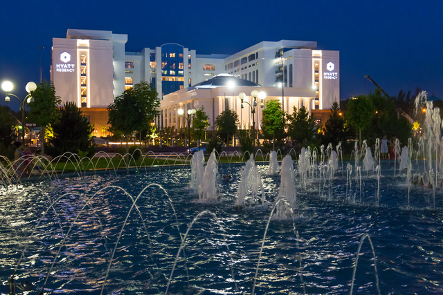 Фото: Hyatt Regency Tashkent қурилиши тугалланди