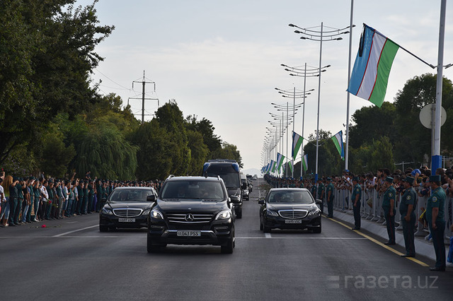 Президент билан видолашув