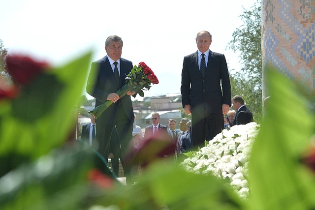 Фото: Владимир Путин в Самарканде