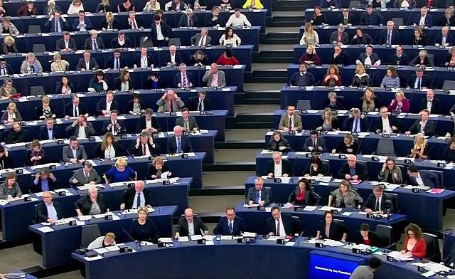 Заседание Европарламента.