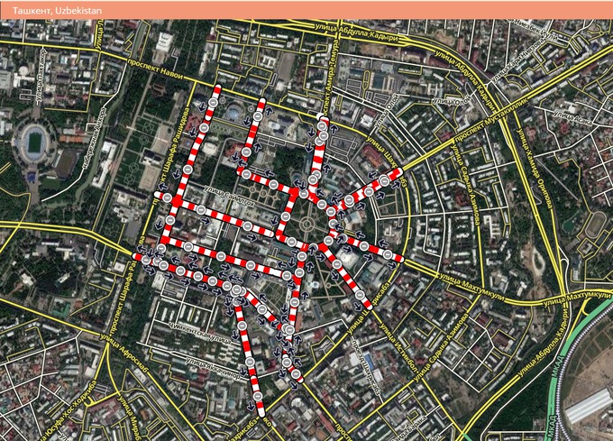 Спутниковая карта ташкента в реальном времени