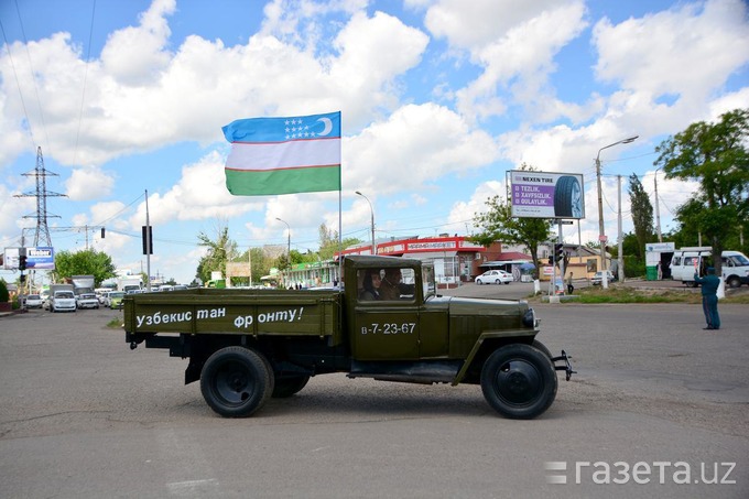 9 май муносабати билан автоколонна Тошкент бўйлаб ўтади