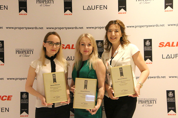 Golden House получил награды Asia Pacific Property Awards