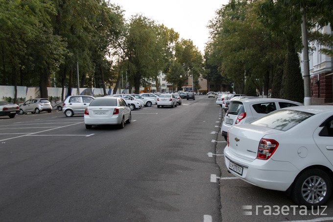 Автостоянки в Ташкенте начнут передавать частным компаниям