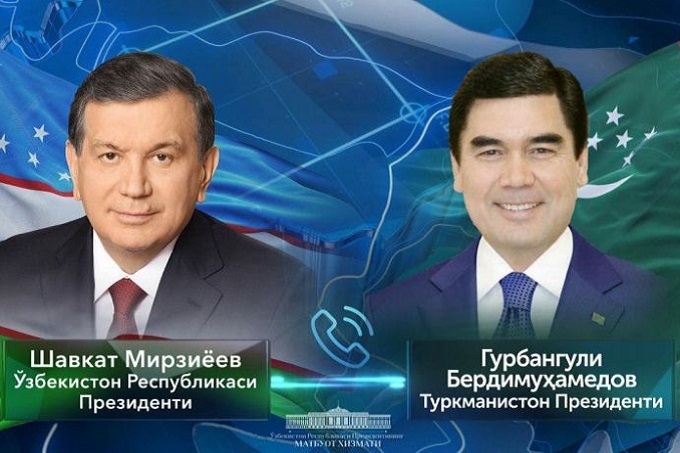 Shavkat Mirziyoyev Gurbanguli Berdimuhamedov bilan telefon orqali muloqot qildi