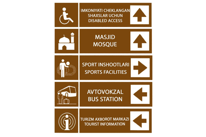 Туристические знаки будут мирового стандарта