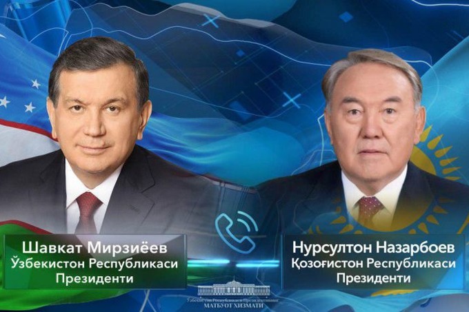 Shavkat Mirziyoyev Nursulton Nazarboyev bilan telefon orqali muloqot qildi