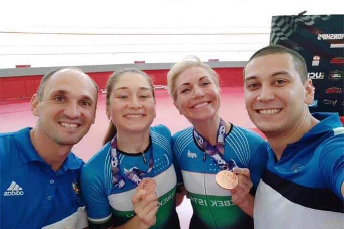 O‘zbekiston velosport bo‘yicha Osiyo chempionatida 7 medalni qo‘lga kiritdi