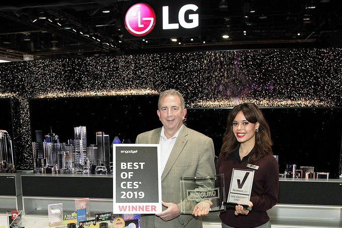 LG получила многочисленные награды и премии на CES 2019