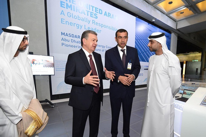 Шавкат Мирзиёев «Masdar City» технопарки билан танишди