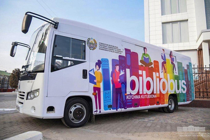 Namanganda qishloq aholisiga «Bibliobus"lar xizmat ko‘rsatadi