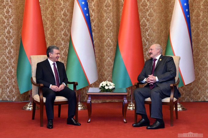 Shavkat Mirziyoyev Aleksandr Lukashenko bilan muzokaralar o‘tkazdi