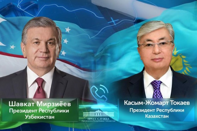 Шавкат Мирзиёев Қозоғистон президенти билан телефон орқали суҳбатлашди