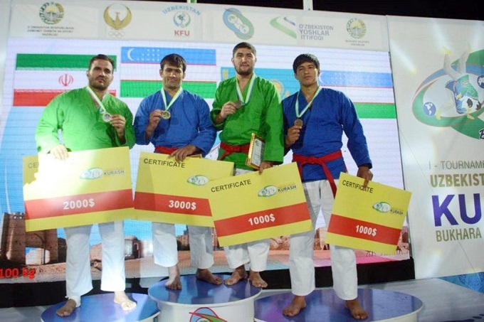 Buxoroda o‘tkazilgan kurash bo‘yicha xalqaro turnir yakunlandi