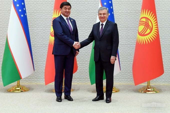 Shavkat Mirziyoyev Qirg‘iz Respublikasi bosh vazirini qabul qildi