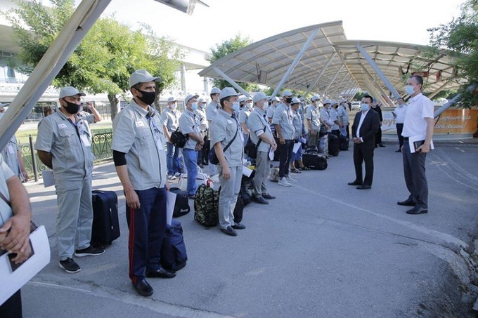 Janubiy Koreyadan ta’tilga kelgan fuqarolarning bir guruhi charter reysda qaytib ketdi