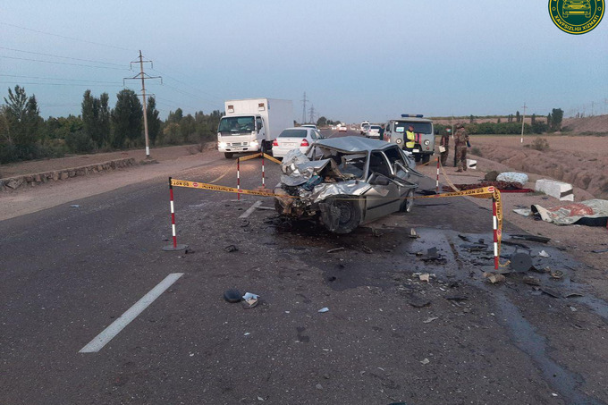 Четверо погибли и трое пострадали в ДТП в Намангане