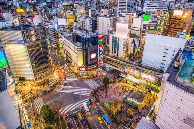 Shibuya, Tokio.