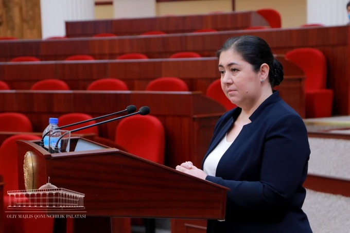 Feruza Eshmatova Inson huquqlari bo‘yicha vakil (Ombudsman) etib saylandi