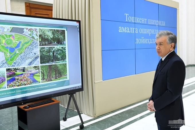 Toshkent yaqinida dendropark va Olimpiya shaharchasi quriladi