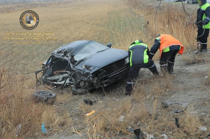 Два человека погибли в ДТП в Ферганской области