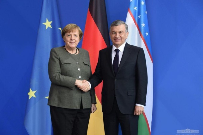 Shavkat Mirziyoyev va Angela Merkel videoanjumanda uchrashadi