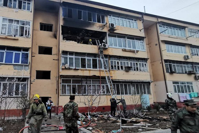 Взрыв произошёл в жилом доме в Андижане