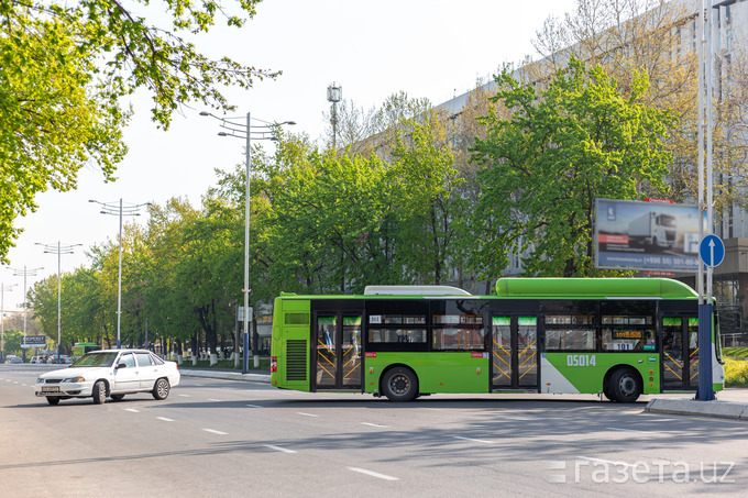 В праздничные дни автобусы в Ташкенте будут работать по сокращённому графику