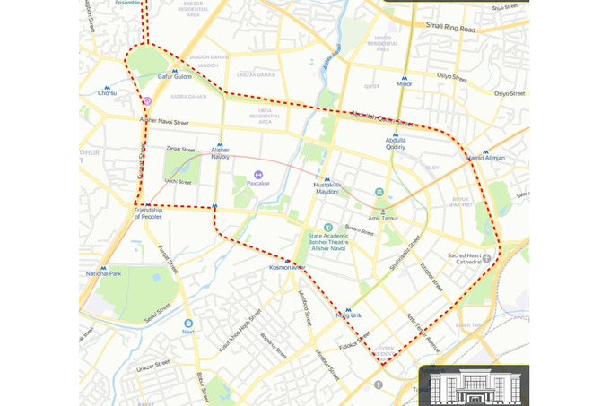 25 may kuni velomarafon sabab Toshkentning ayrim ko‘chalari yopiladi