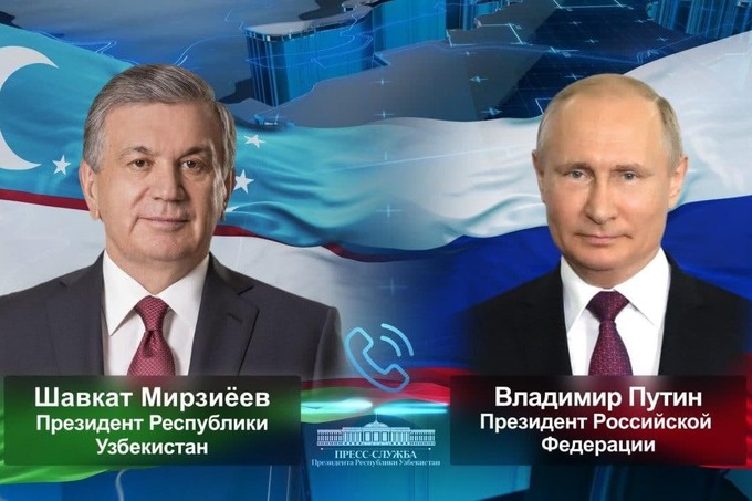 Shavkat Mirziyoyev va Vladimir Putin G‘alabaning 76 yilligi munosabati bilan bir-birlarini qutladi