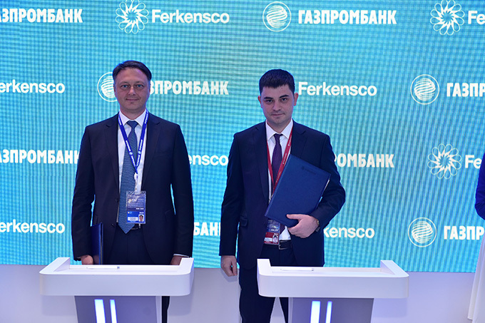 Ferkensco «Gazprombank» bilan shartnoma imzoladi