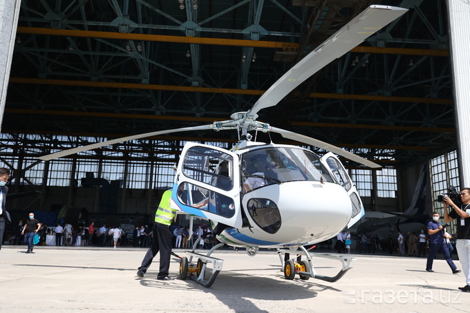 Airbus H125 вертолёти.