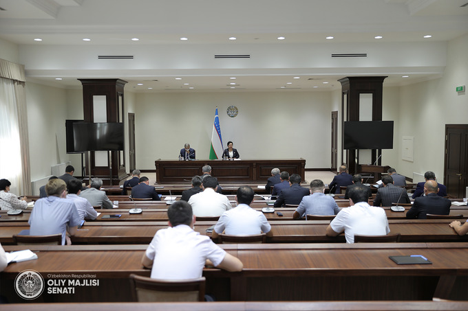 Senatning 17 yalpi majlisi 30 iyul kuni chaqiriladi