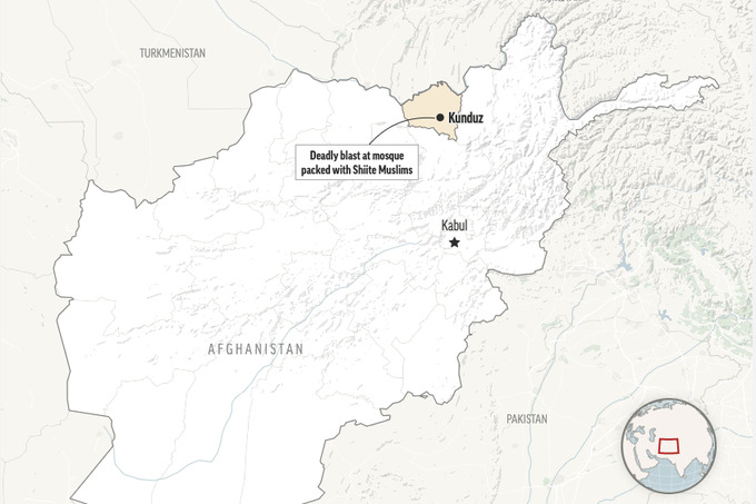 Afg‘onistondagi masjid portlashida kamida 100 kishi halok bo‘ldi — «Tolibon»