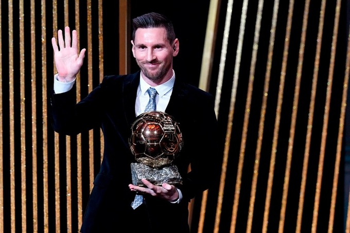 Messi yettinchi marta «Oltin to‘p»ni qo‘lga kiritdi