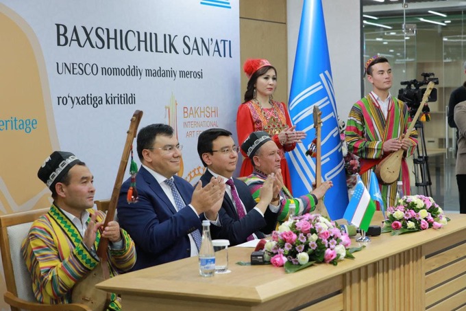 Baxshichilik san’ati YUNESKO Insoniyatning nomoddiy madaniy merosi ro‘yxatiga kiritildi