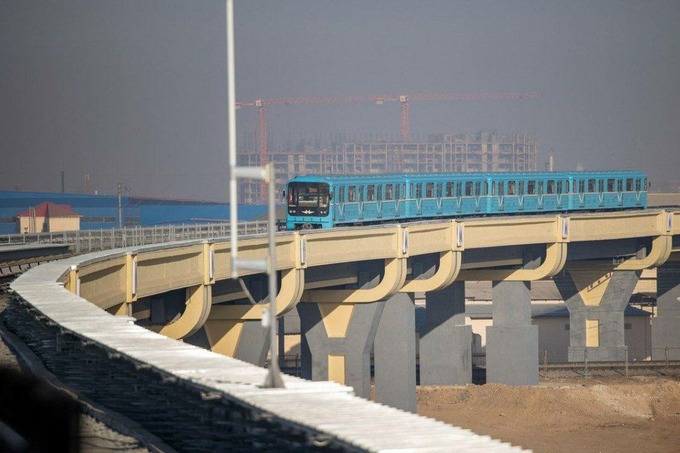 Жазирама туфайли метро поездлари тезлиги пасайтирилди