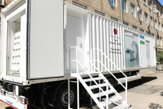 Japan to provide Uzbekistan with four more mobile medical containers worth about $6.26 million