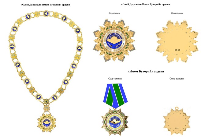 «Имом Бухорий» ордени таъсис этилди