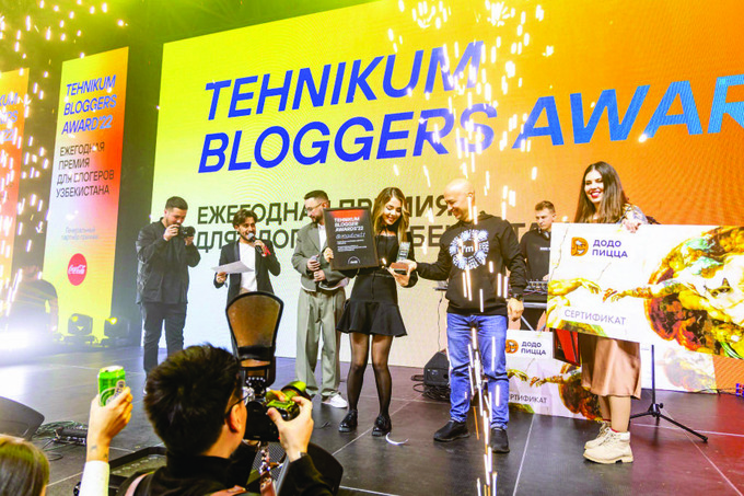 В Ташкенте определили победителей премии Tehnikum Bloggers Award