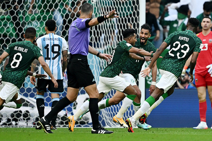 «Arab Messisi» Messidan ustun keldi: Argentina — Saudiya Arabistoni 1:2