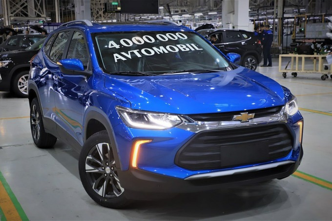 С конвейера завода UzAuto сошел четырехмиллионный автомобиль