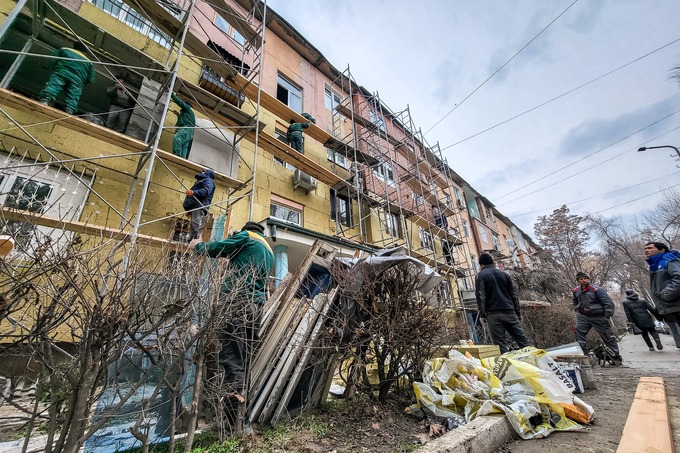 Операция «Базальт» началась. В Ташкенте приступили к утеплению домов