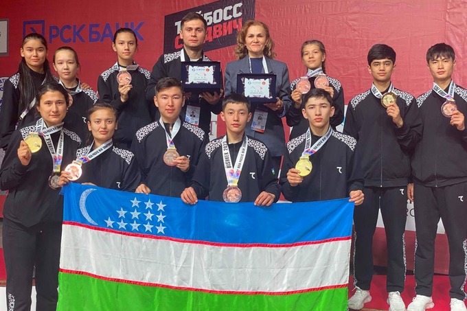 Karlar o‘rtasidagi Osiyo chempionatida o‘zbekistonlik taekvondochilar 14 ta medal oldi